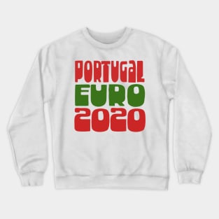 Portugal Euro 2020 Soccer Gift Design Crewneck Sweatshirt